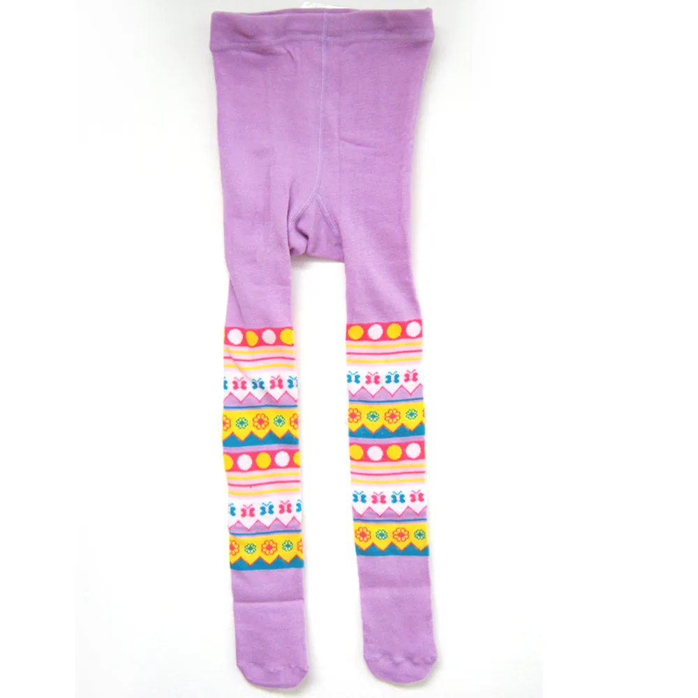 6 Cute Baby Kid Girl Tights Socks Stockings Pants Hosiery Pantyhose 1-3 Years Sm