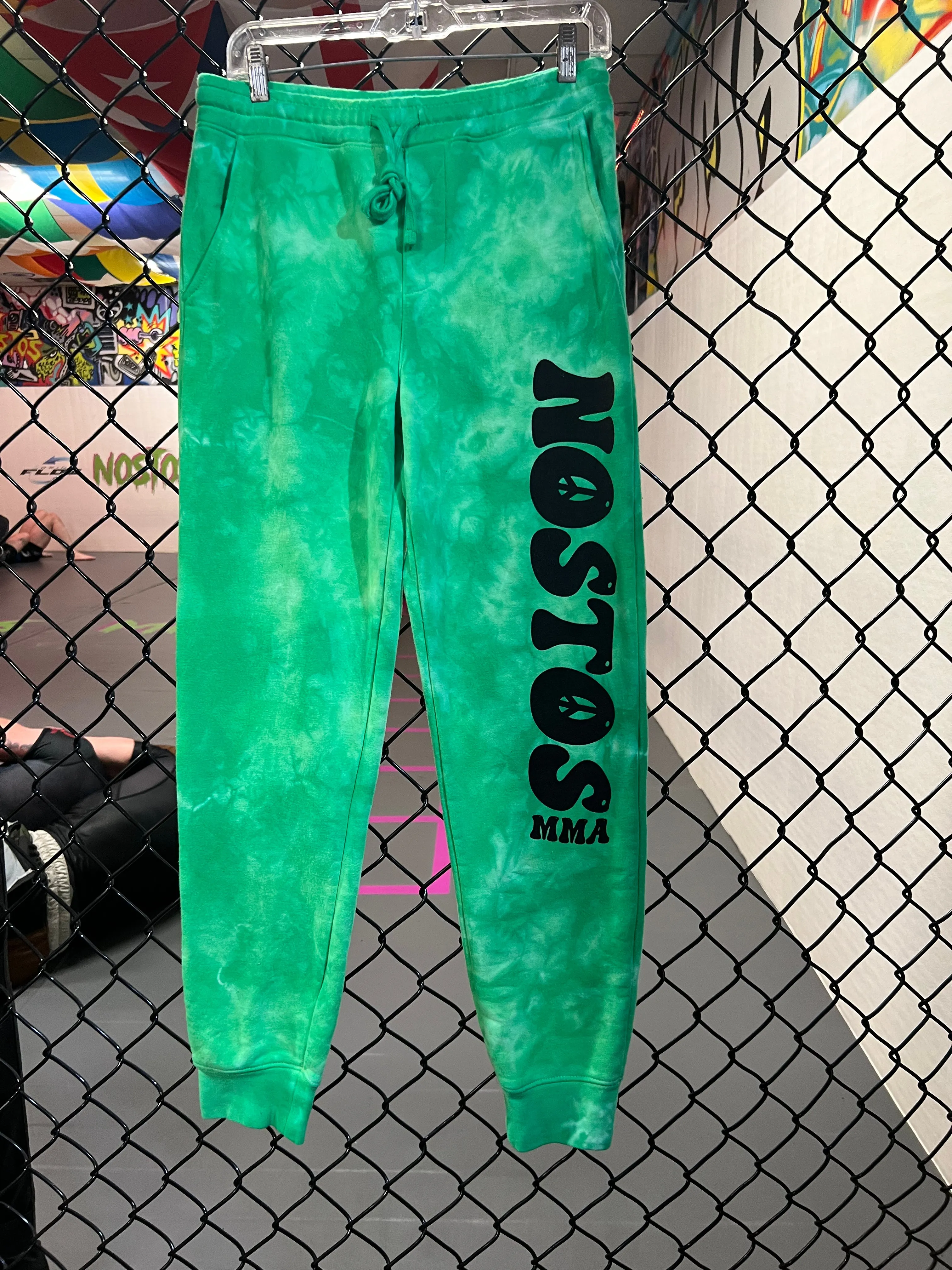 *CLEARANCE SALE* Tie Dye Sweatpants - Purple and Green