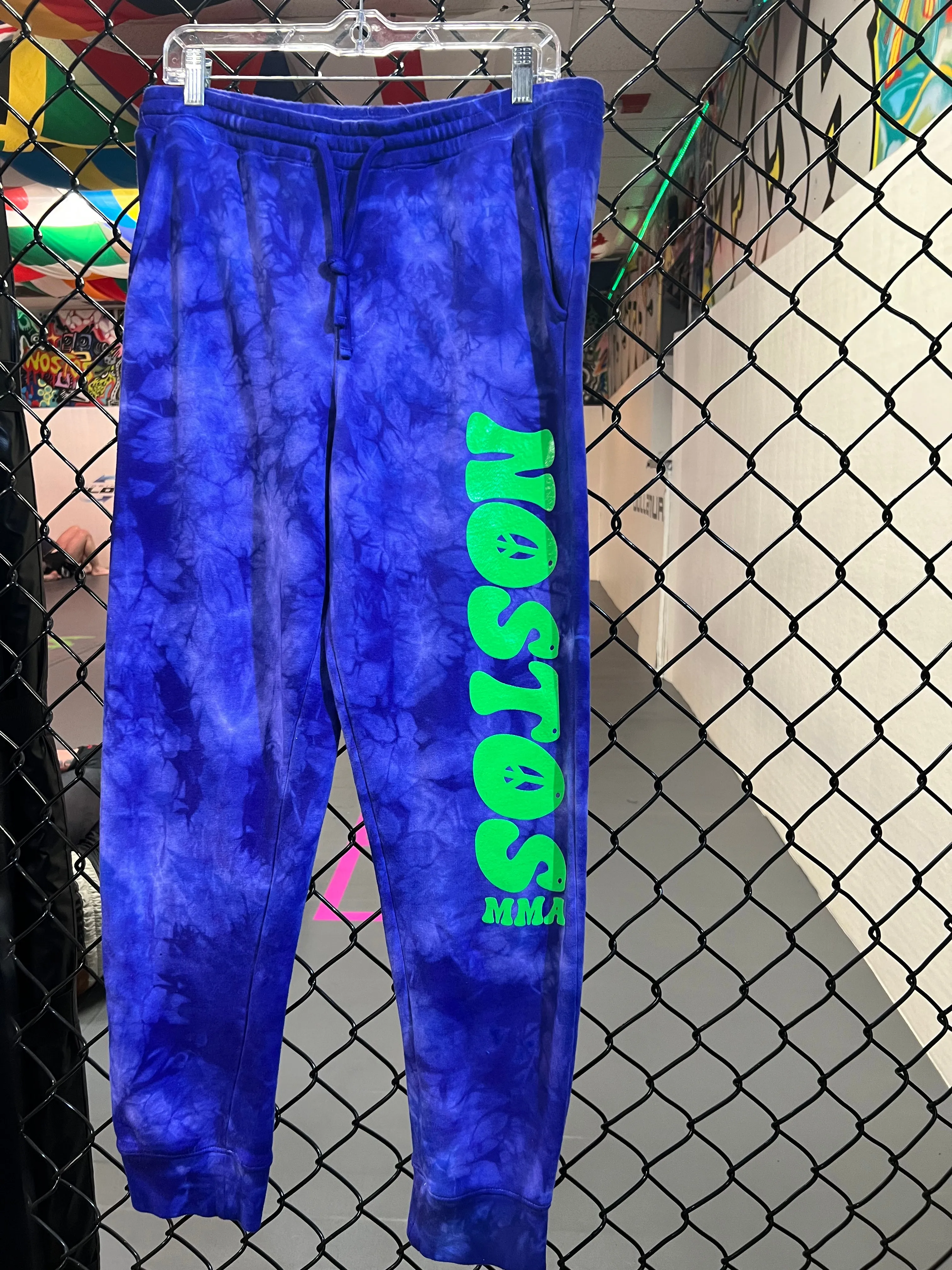 *CLEARANCE SALE* Tie Dye Sweatpants - Purple and Green