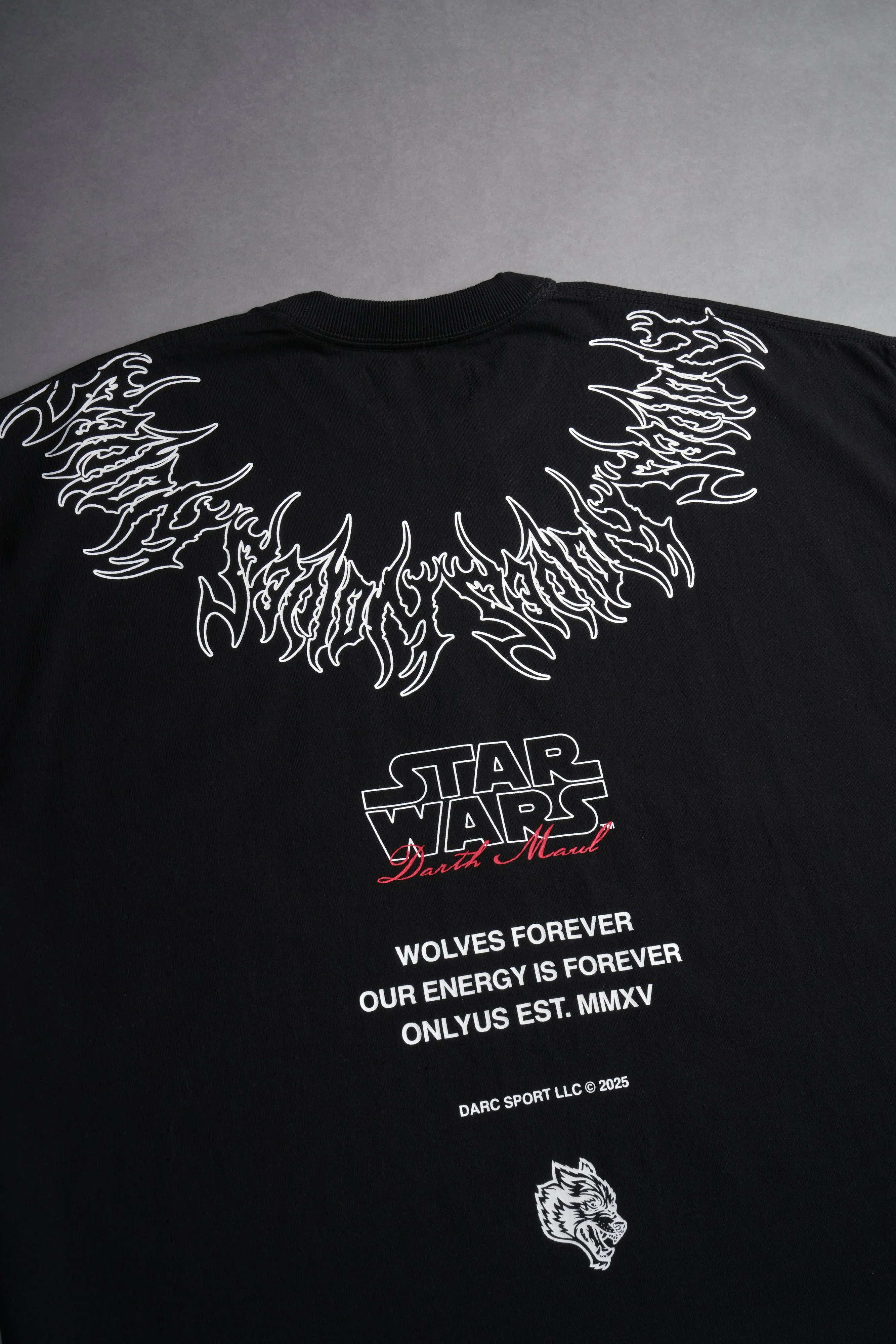 Dark Apprentice "Grunge" Cut Off Tee in Black