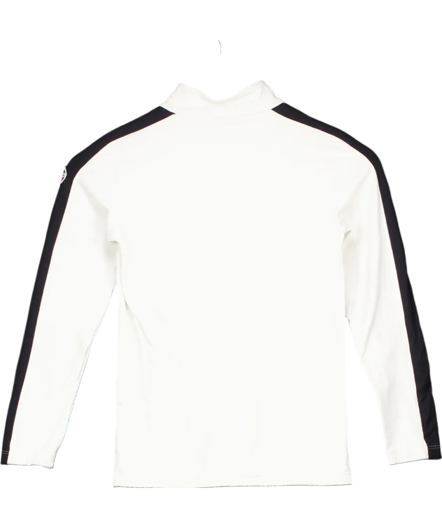 FUSALP White Kids Zip Base Layer Top 12 Years