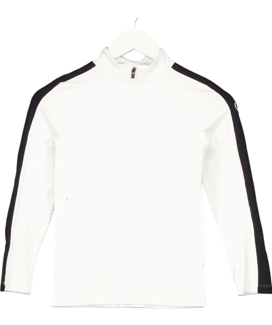 FUSALP White Kids Zip Base Layer Top 12 Years