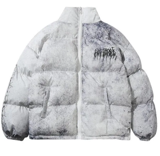Gewatteerde katoenen Winterjas - Heren & Dames - Hoogwaardig katoenen materiaal voor comfort