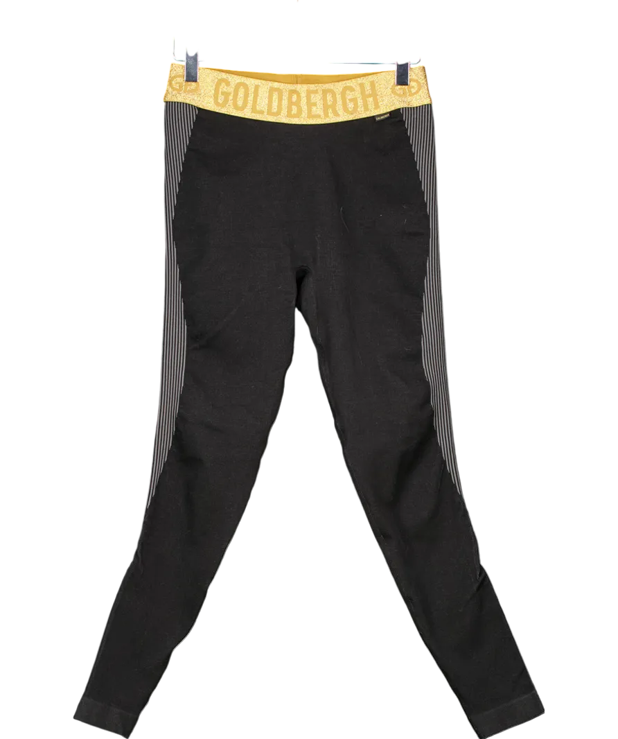 Goldbergh Black Furious Base Layer Leggings UK XXS-XS