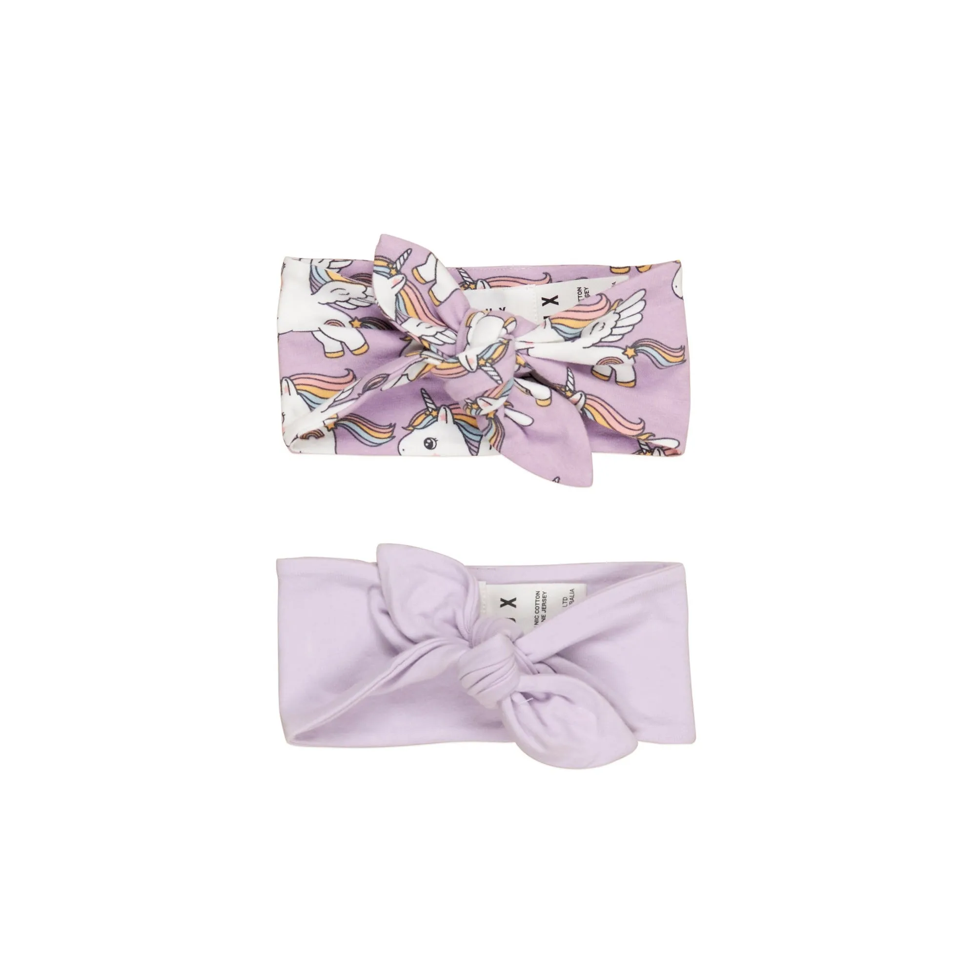 Huxbaby Magical Unicorn 2pk Headband - Bright Orchid   Orchid