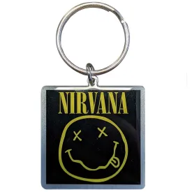 Keychain - Nirvana Happy Face