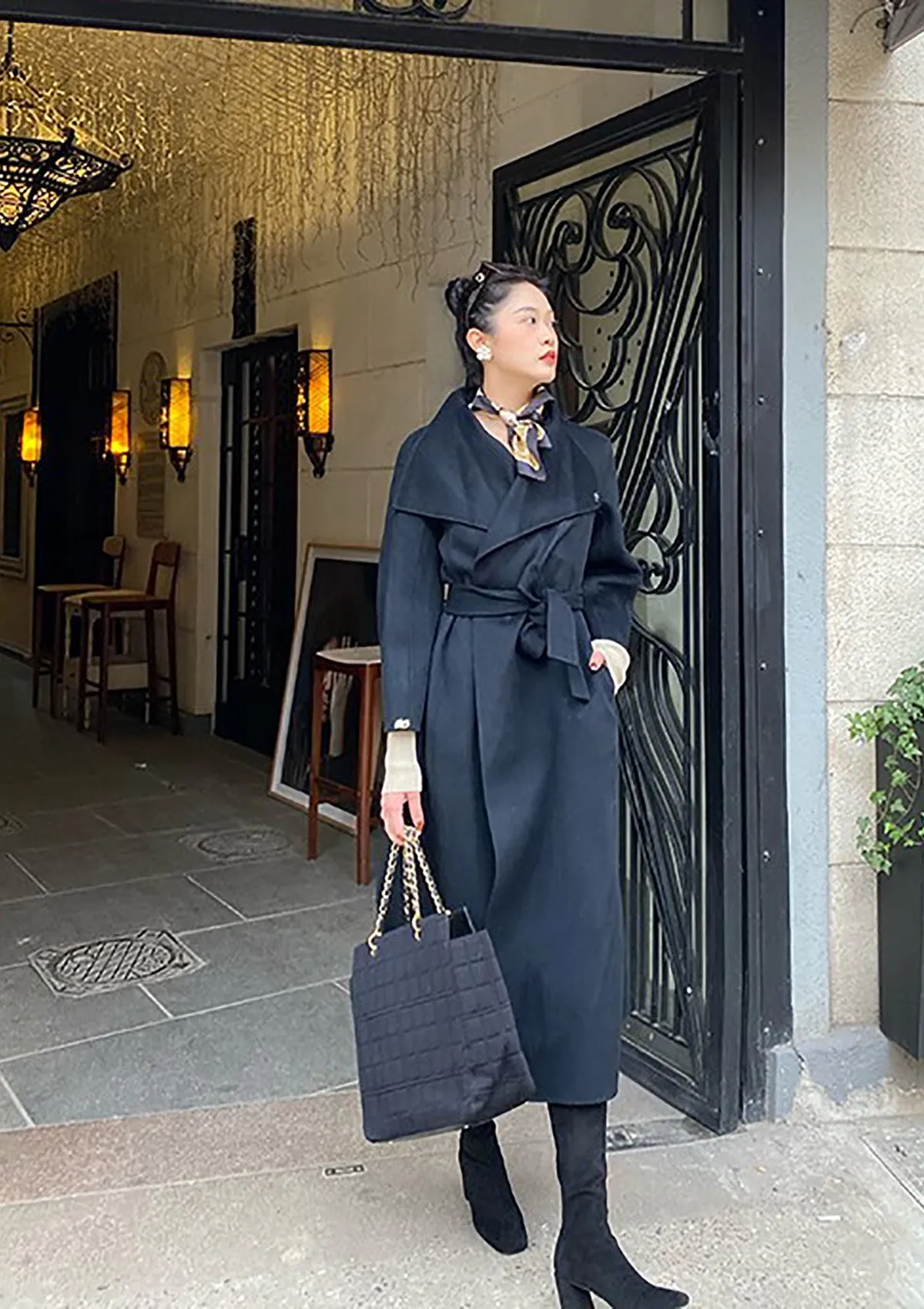 Knight Lady Double-faced OverCoat