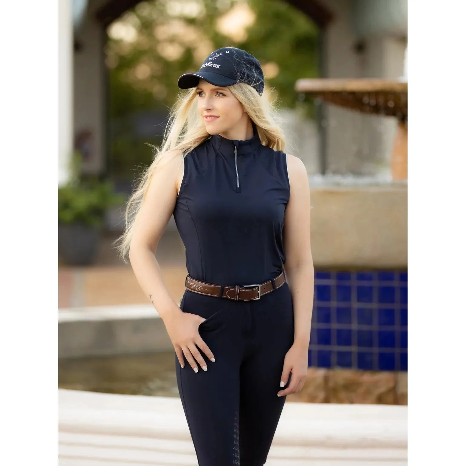 LeMieux Twilight Collection Laser Cut Sleeveless Base Layer