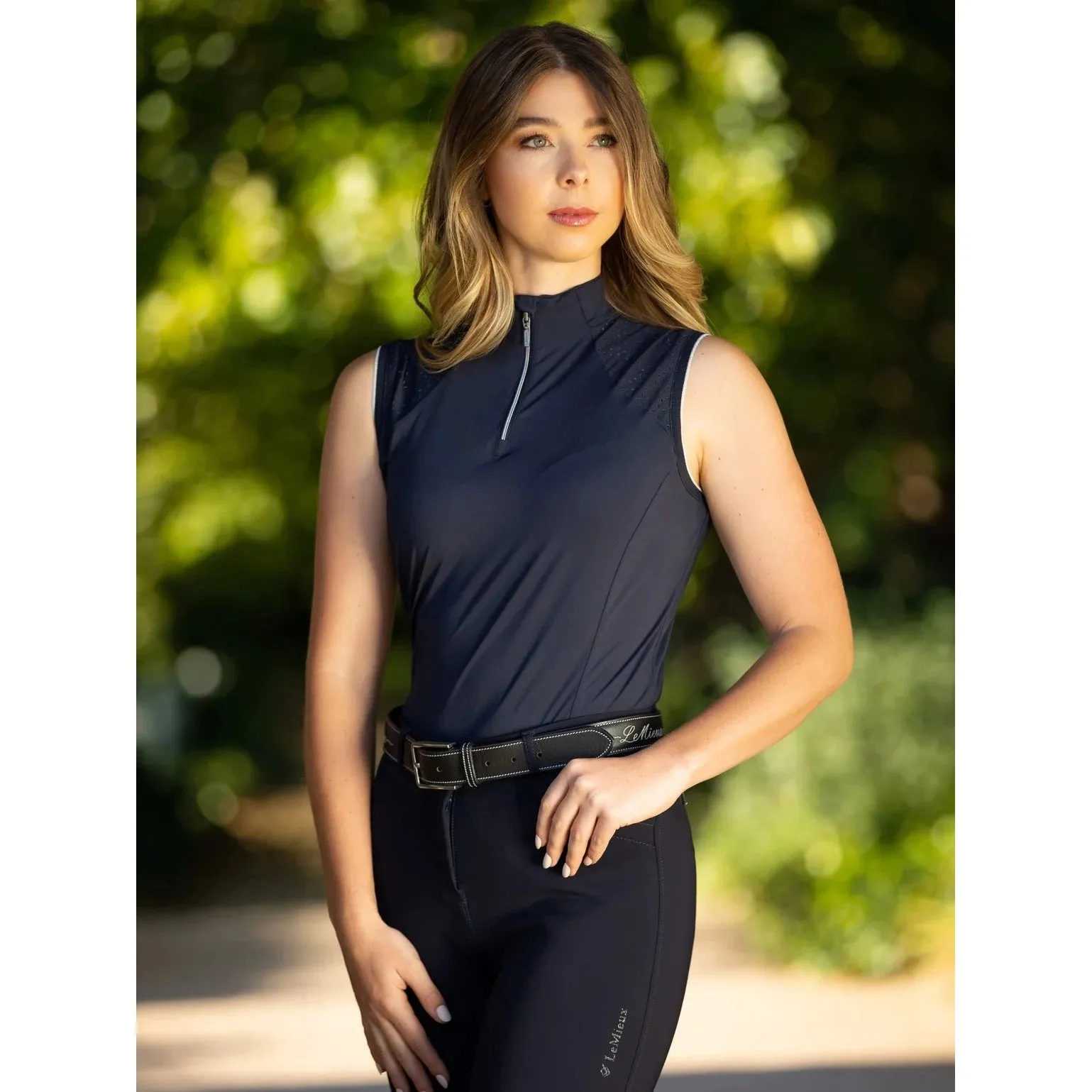 LeMieux Twilight Collection Laser Cut Sleeveless Base Layer