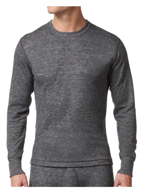 Men's Two-Layer Wool Blend Base Layer Top