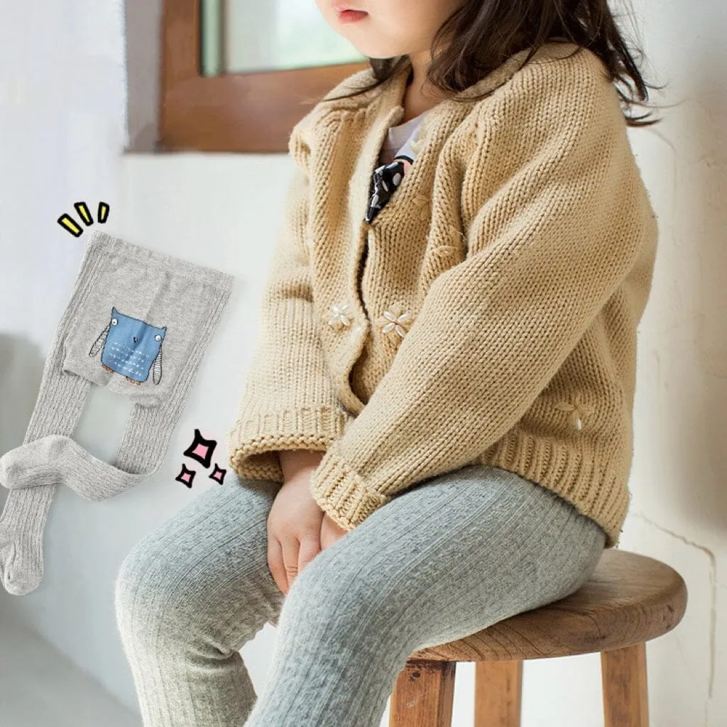 Michel Cartoon Knit Tights Leggings