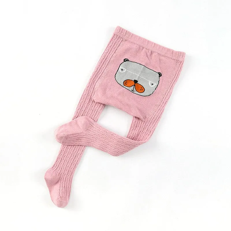 Michel Cartoon Knit Tights Leggings
