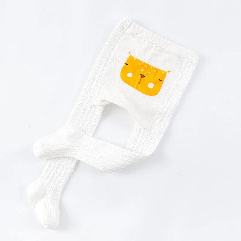 Michel Cartoon Knit Tights Leggings