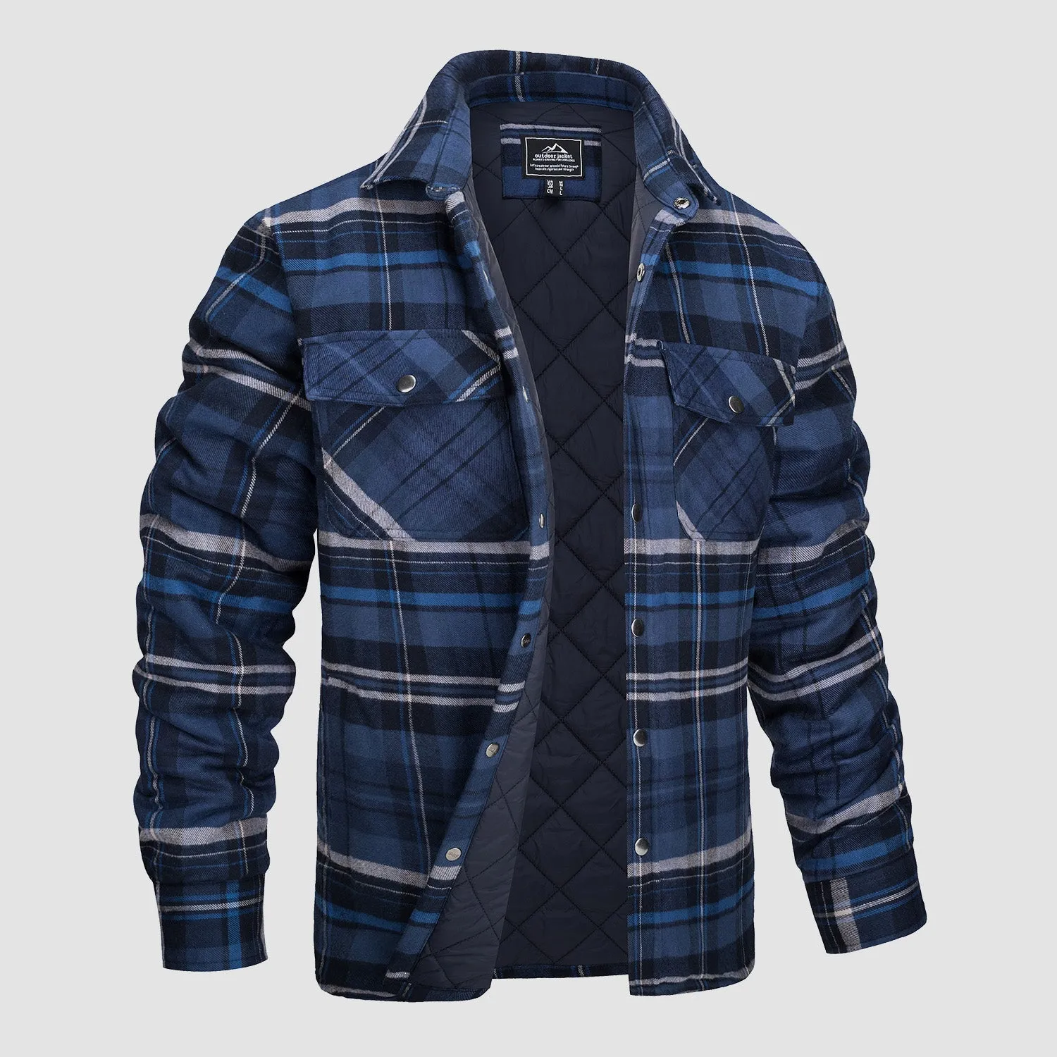 Niko | Quilted Flannel Jacket