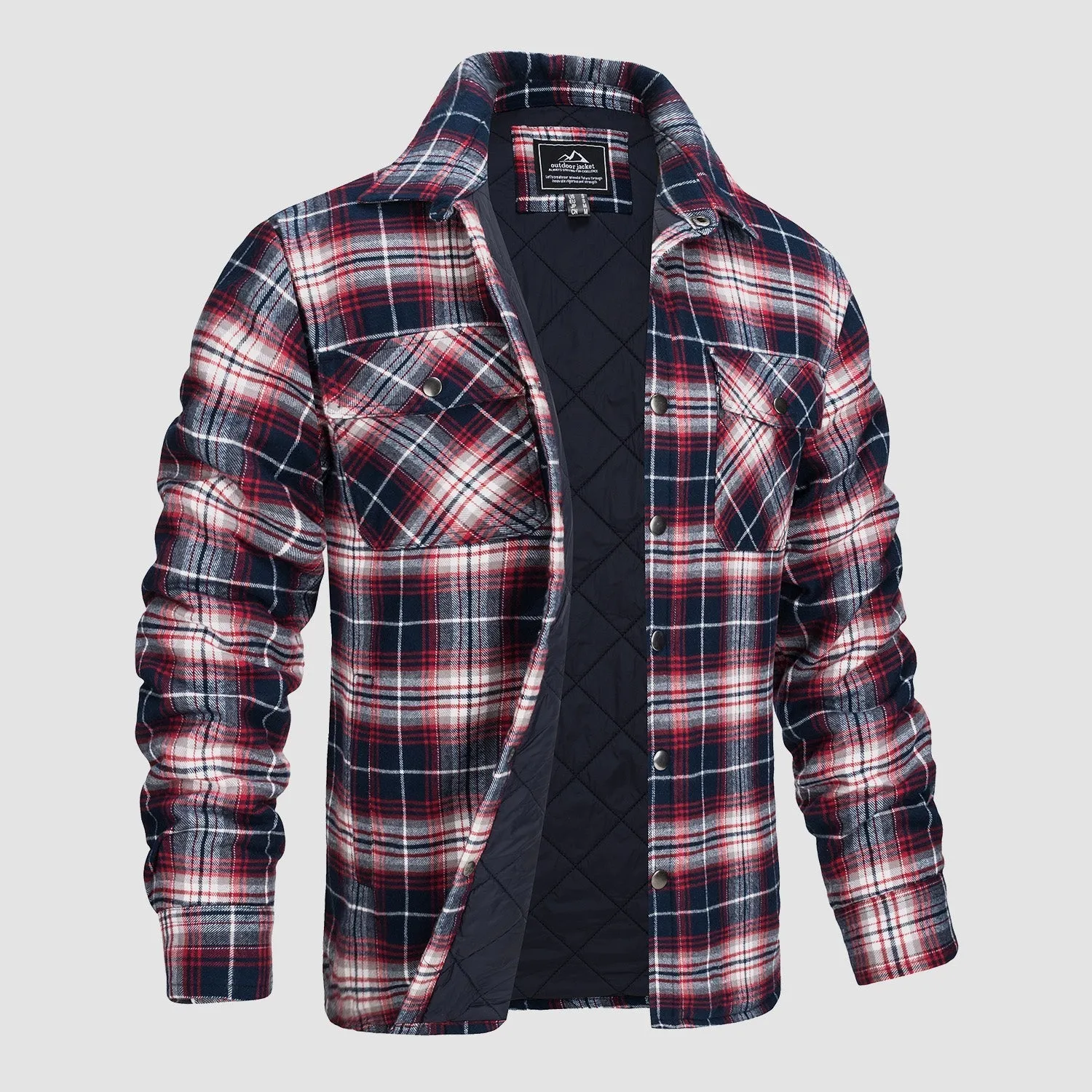 Niko | Quilted Flannel Jacket