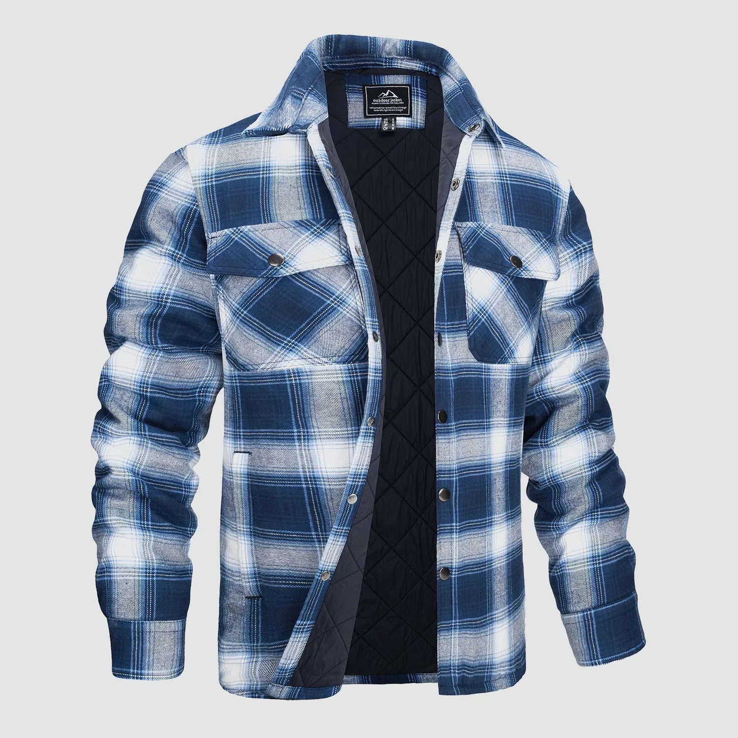 Niko | Quilted Flannel Jacket