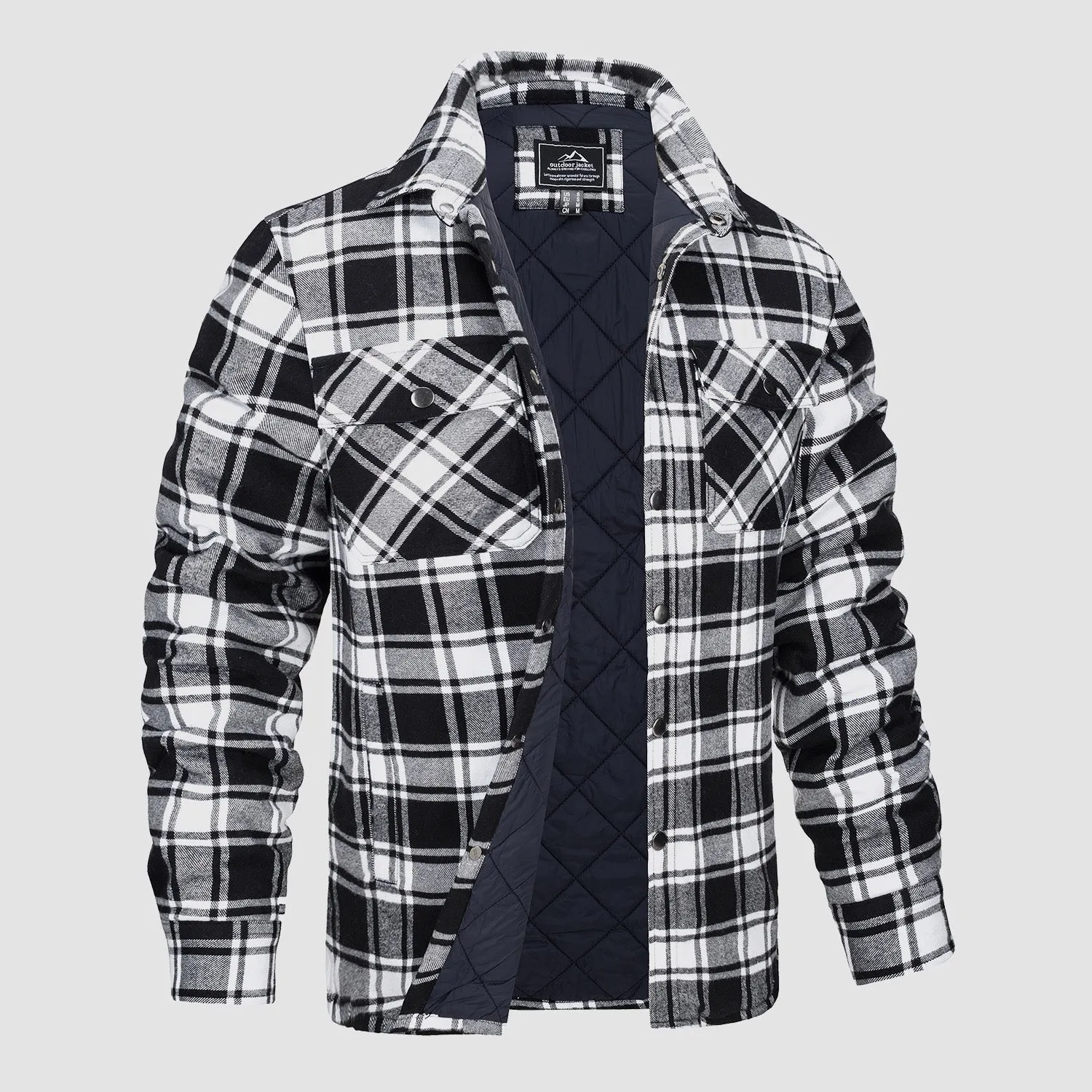Niko | Quilted Flannel Jacket