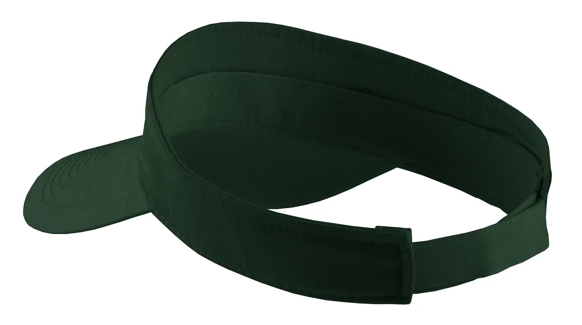 Port & Company Fashion Branded Visors, Hunter