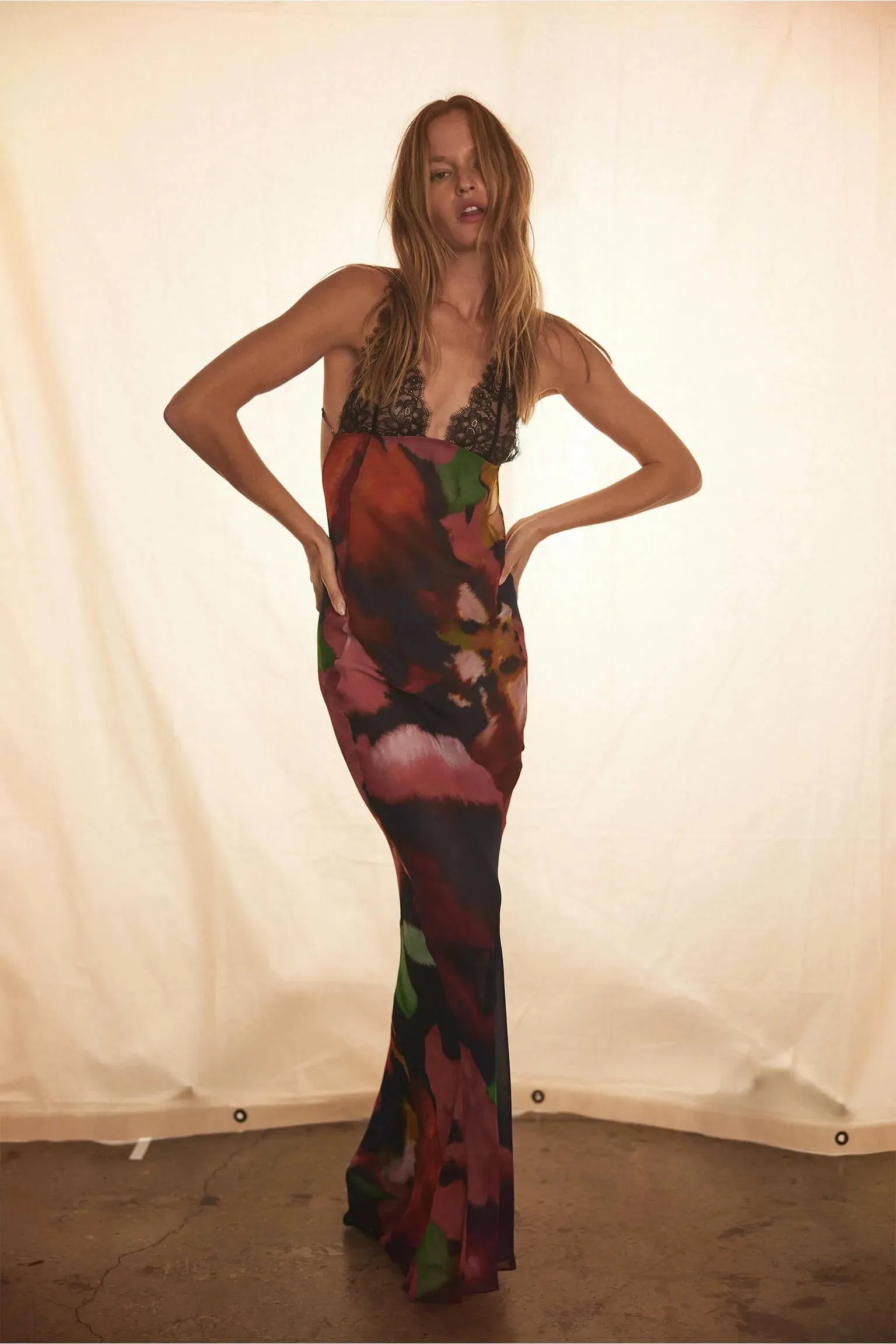 Rat and Boa - Paola Floral Slip Dress