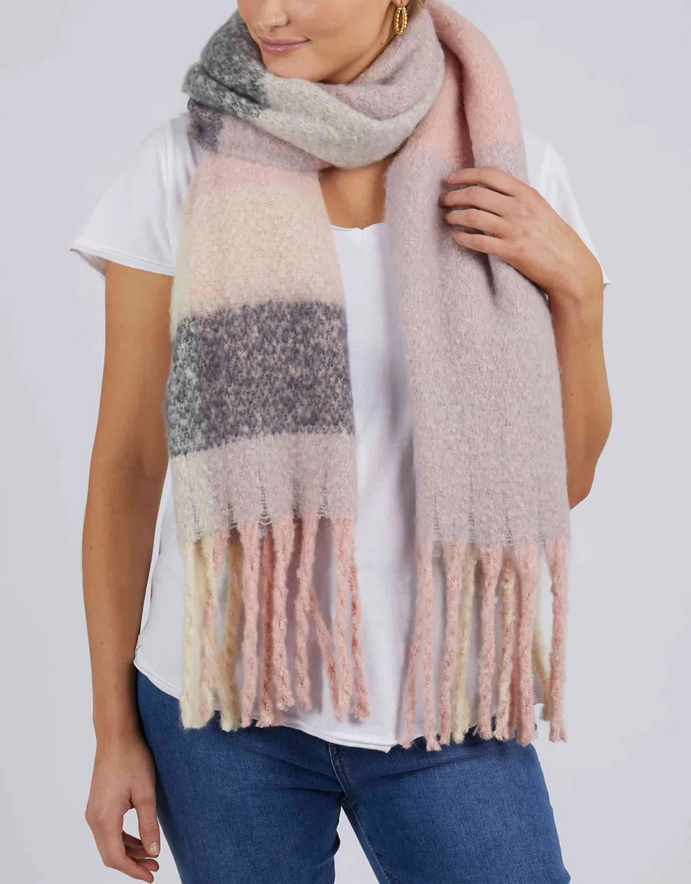 Sara Scarf - Heather Pink