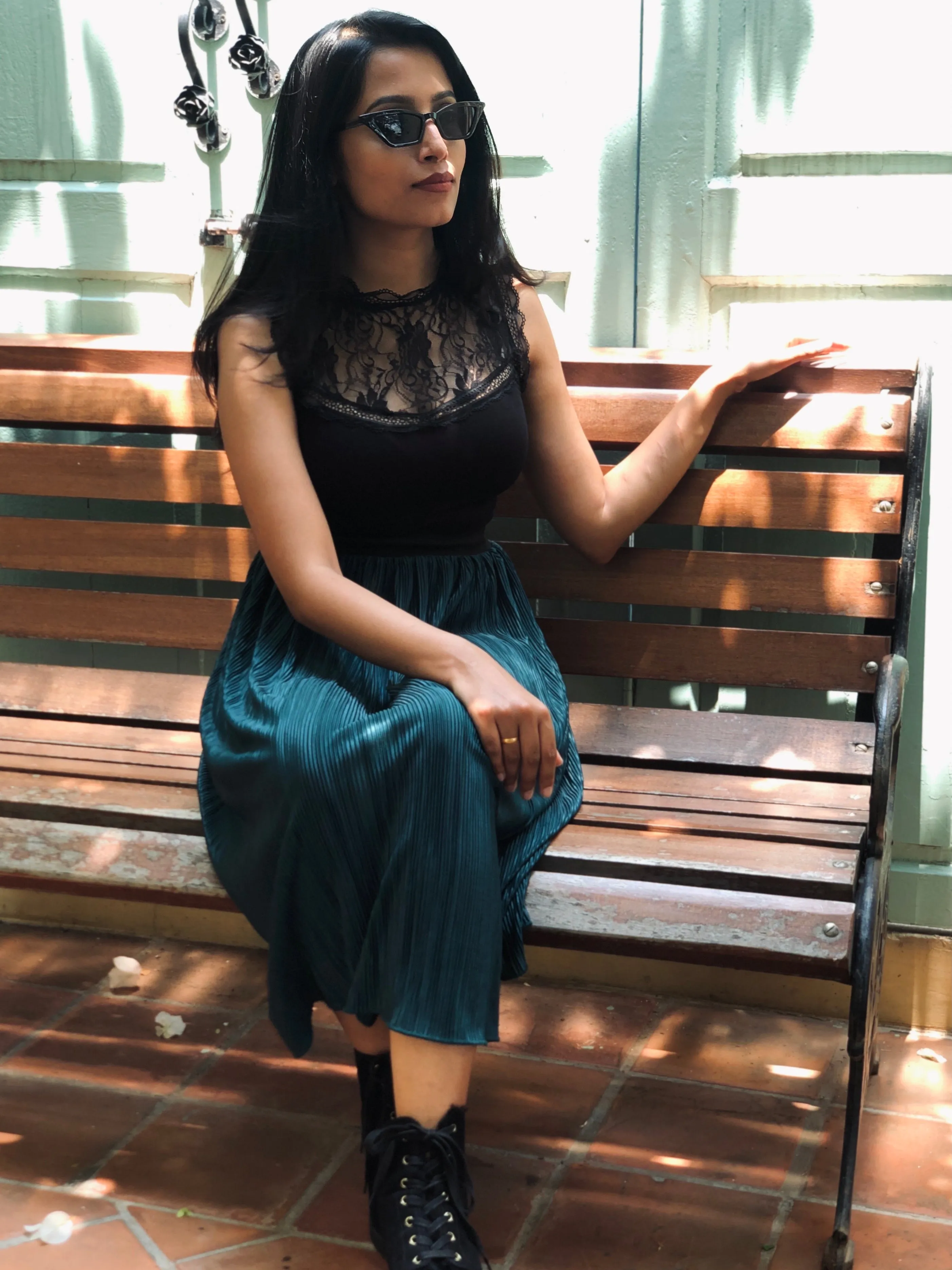 Teal Green Skirt
