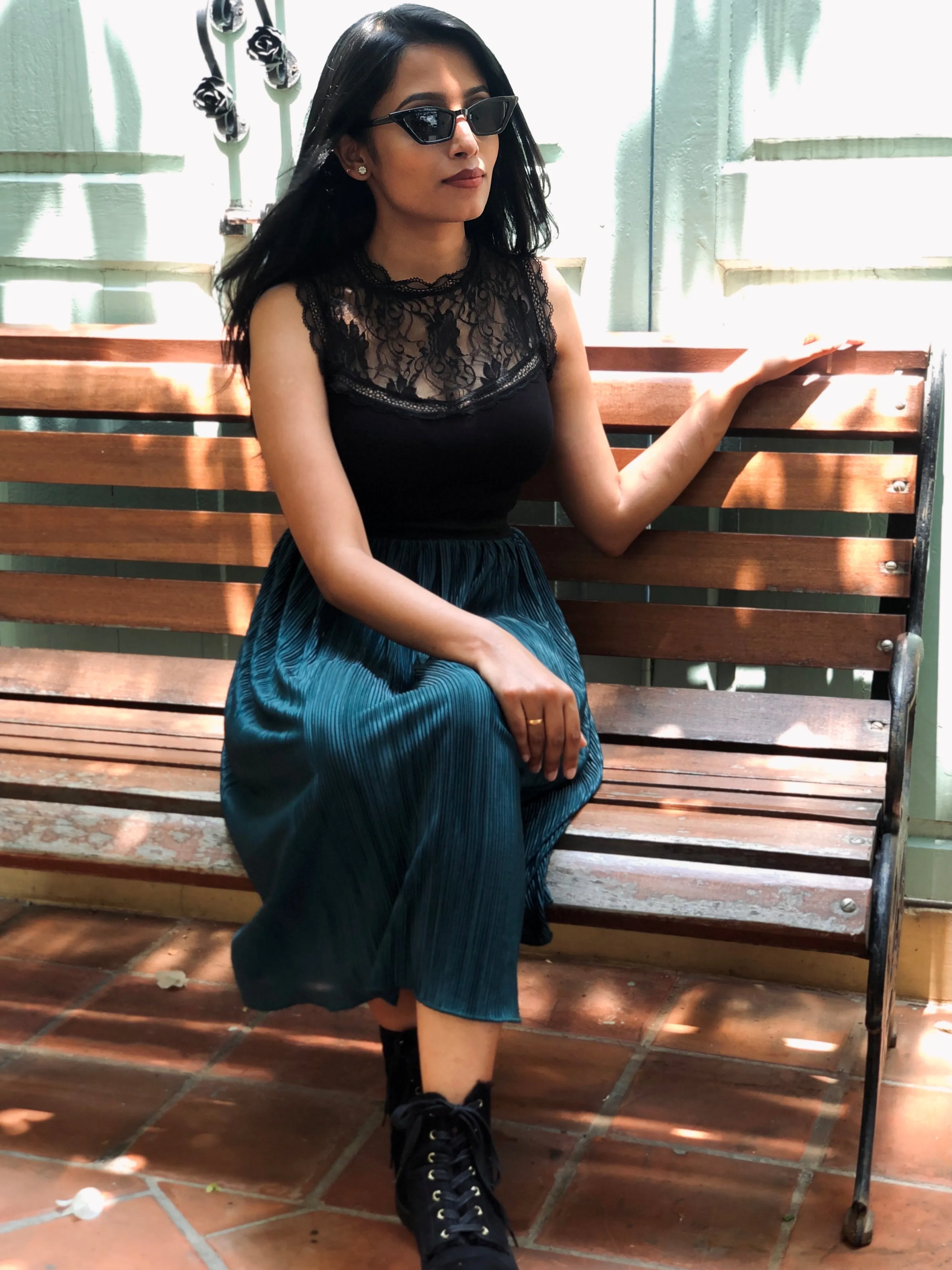 Teal Green Skirt