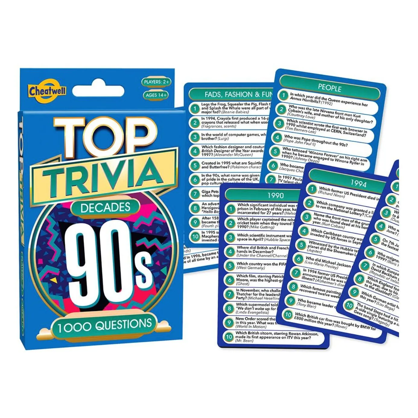Top Trivia Decades - 90's