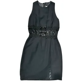 Vintage 90’s “Gothic” Brand, Lace Trim, Mini Dress